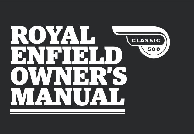 Classic 500 Owners Manual Feb 12