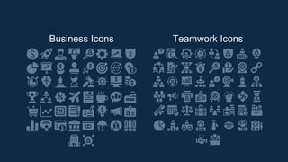 Business Icons Teamwork Icons
 