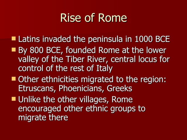 Rome: Republic and Empire | PPT