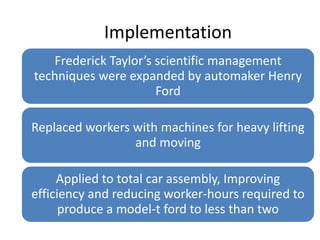 Classical approach of Management | PPTX