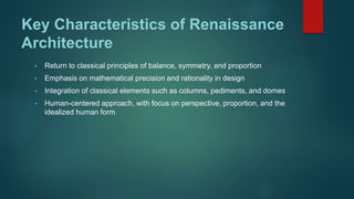evolution of architectural styles from classical | PPTX
