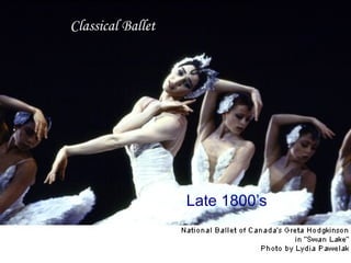 Classical Ballet Late 1800’s 