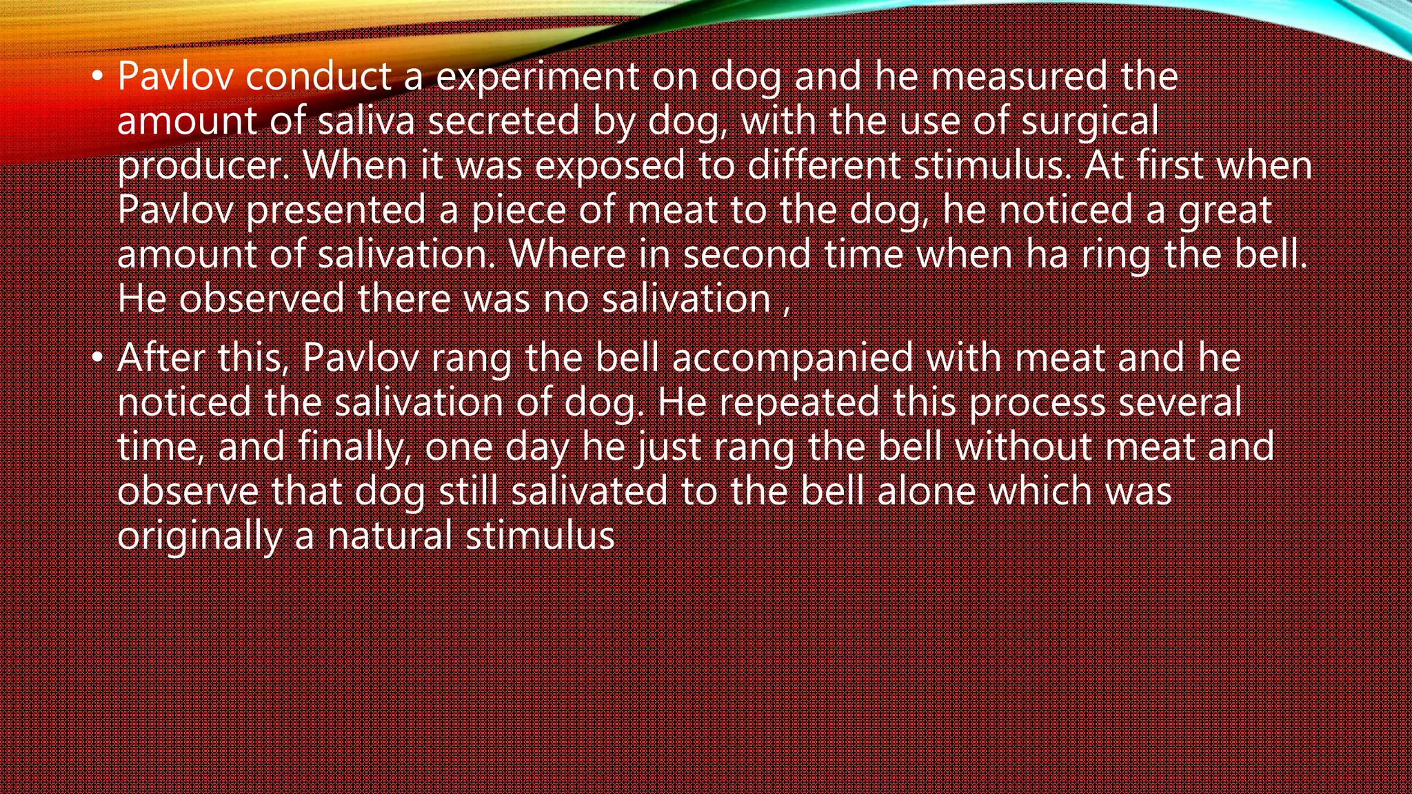 classical conditioning and operant conditioning | PPTX