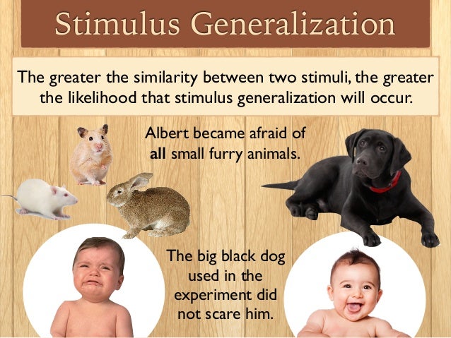 stimulus generalization