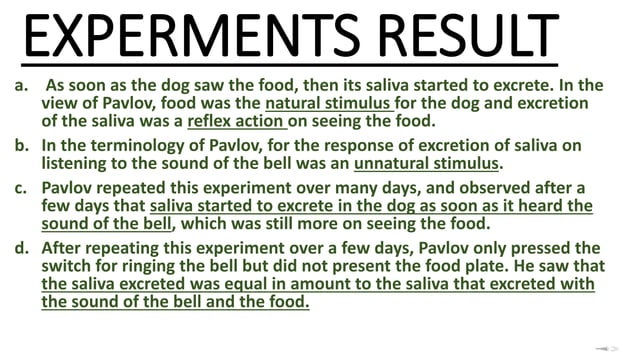 classical conditioning theory and its implications | PPTX | Dogs | Pets