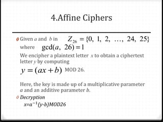 Classical cryptography1 | PPT