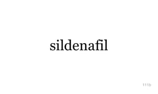 sildenafil
111b
 