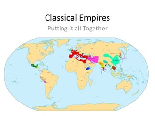 Classical Empires
Putting it all Together

 
