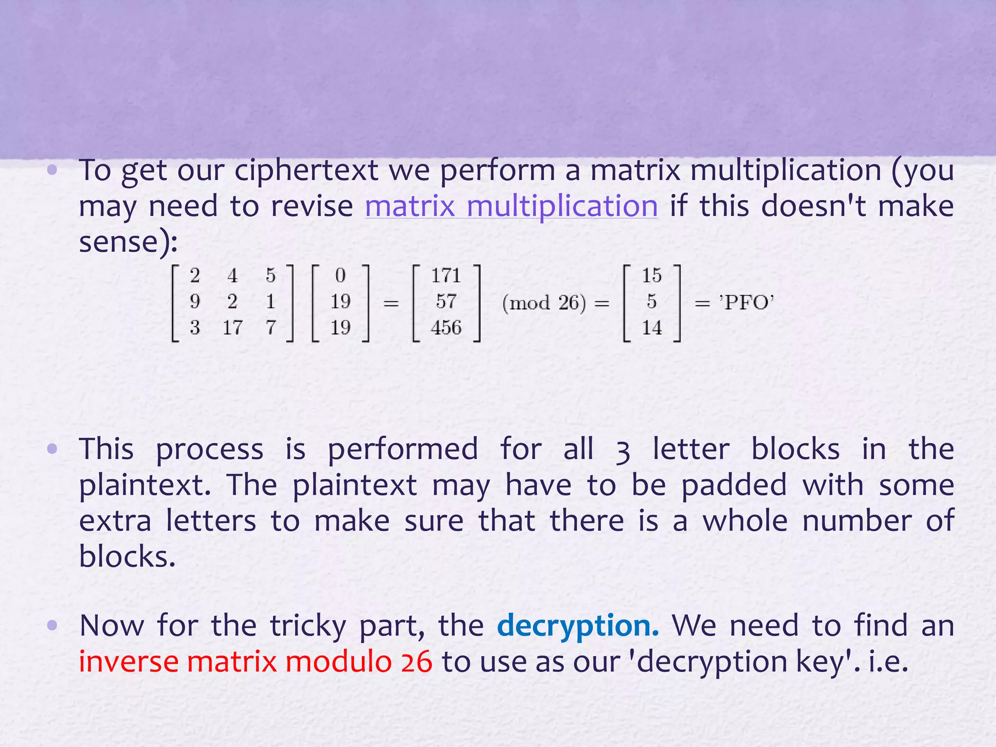 Classical encryption techniques | PDF | Programming Languages | Computing