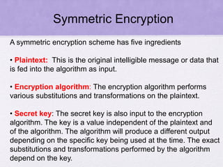 Classical encryption techniques | PPT