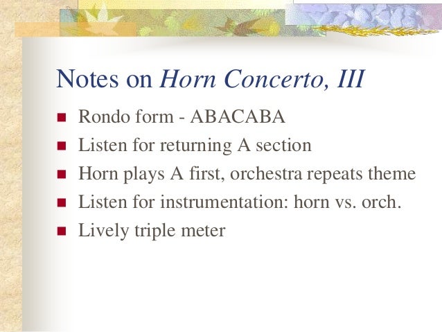 A Typical Form Of The Second Movement In A Multimovement Cycle Is Classical Forms