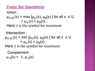 Classical Sets & fuzzy sets | PPTX