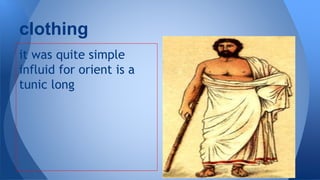 it was quite simple
influid for orient is a
tunic long
clothing
 