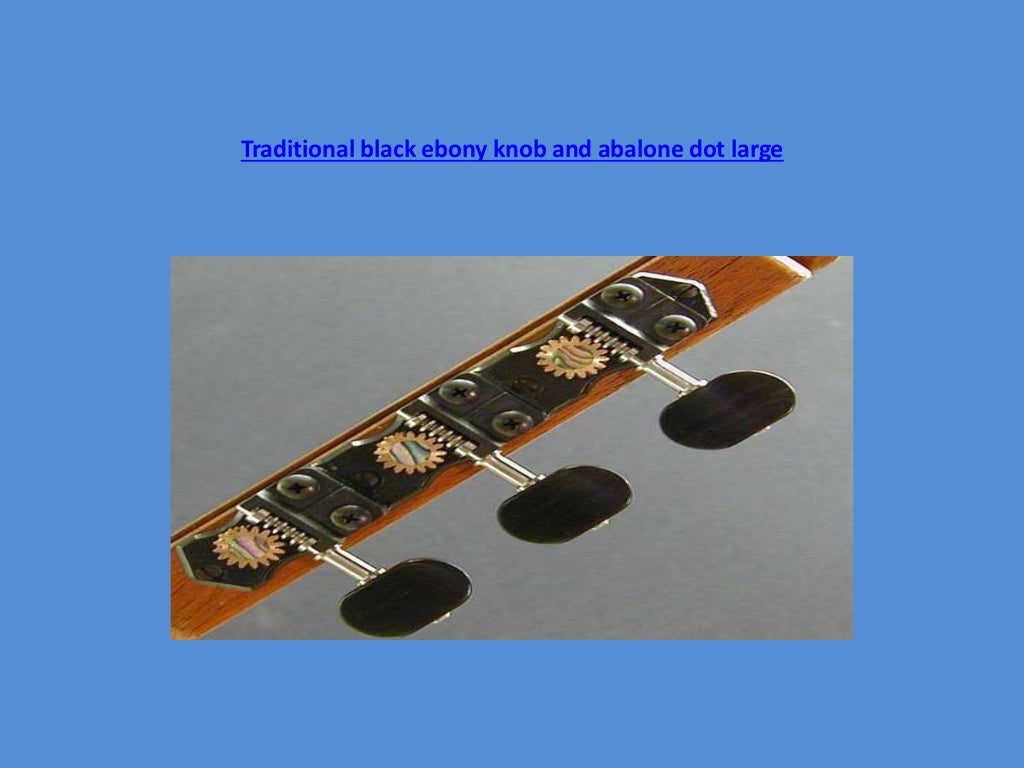 Classical guitar tuners