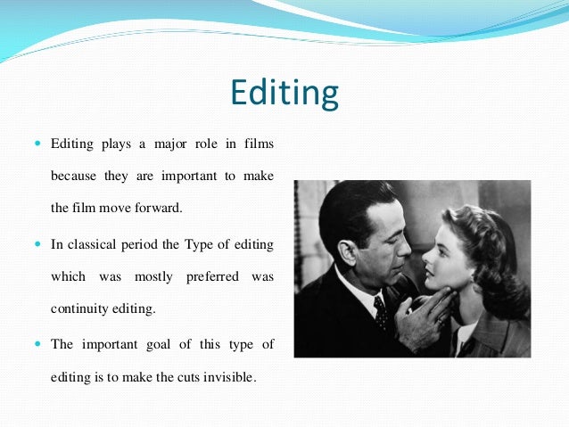 Classical hollywood cinema