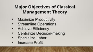 Classical Management Theory on Education.pptx