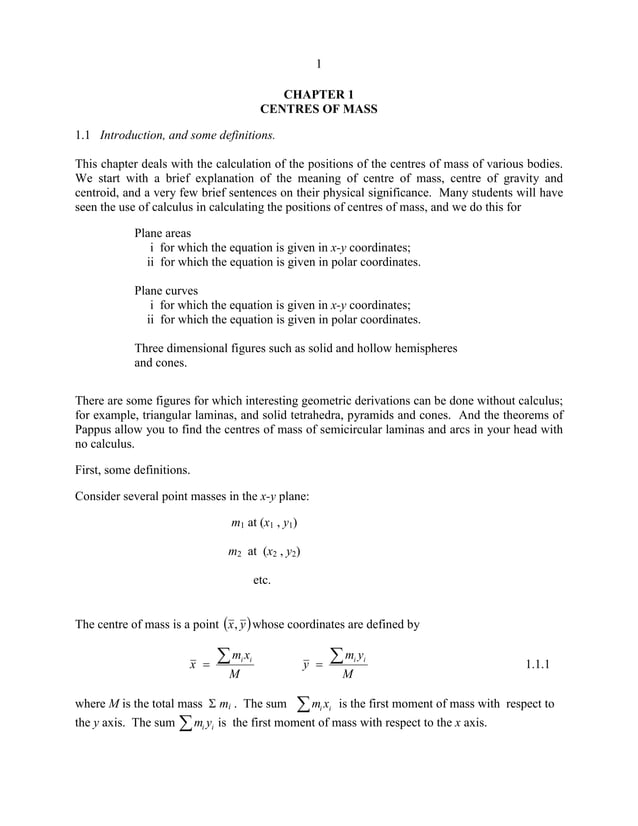 Classical mechanics | PDF
