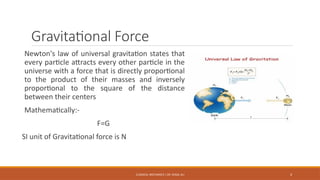Understanding Gravitational Force and Work in Classical Mechanics | PPTX