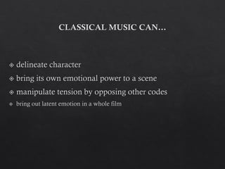 Classical music in film