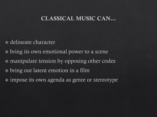 Classical music in film