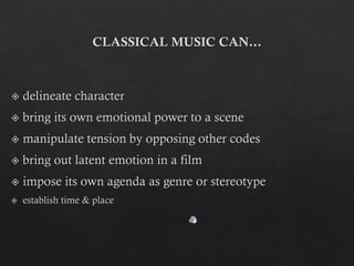 Classical music in film