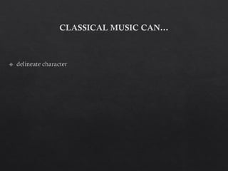 Classical music in film