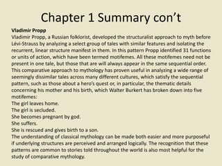 Classical Mythology chapter 1 major points | PPT