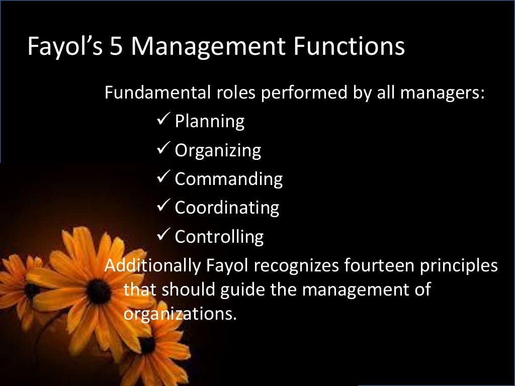Classical organizational theory
