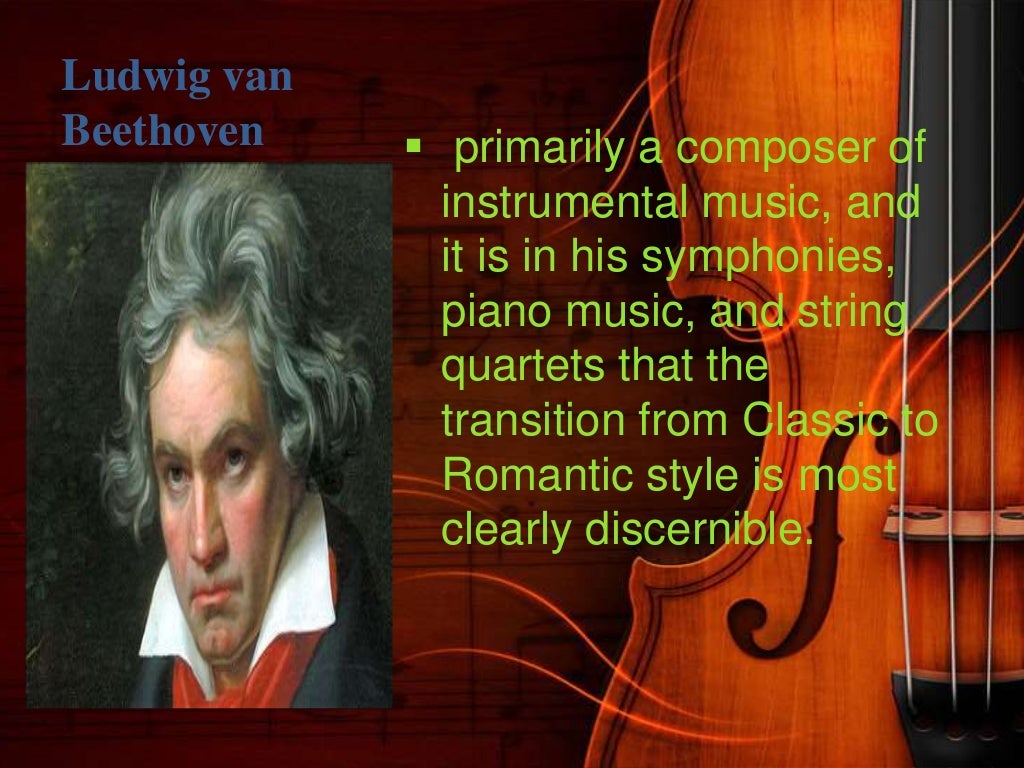 Classical period of music
