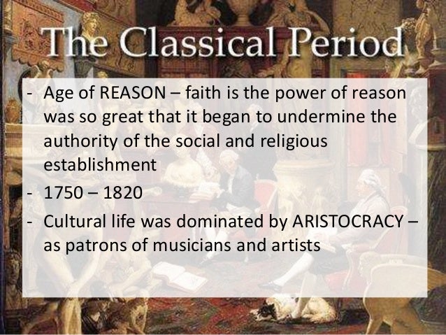 music of the classical period 1750 to 1820 ppt