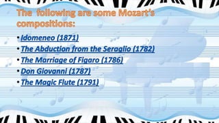 CLASSICAL PERIOD (1750- 1820) for grade 9 | PPTX