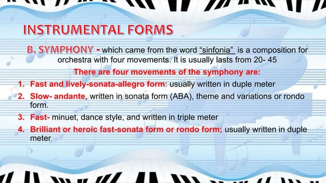 CLASSICAL PERIOD (1750- 1820) for grade 9 | PPTX