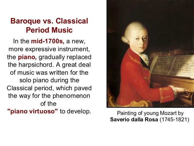 The Classical Period of Western Musical History