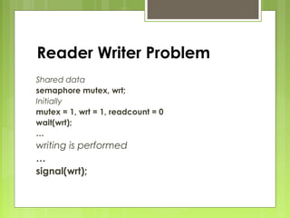 Classical problem of synchronization | PPT | Programming Languages ...