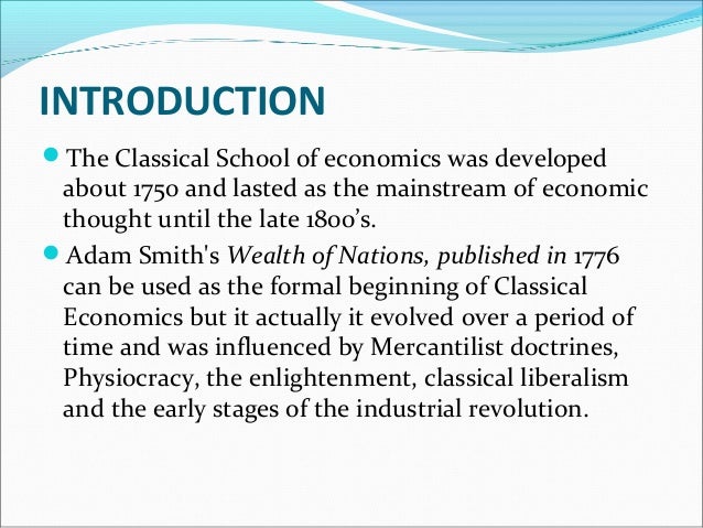CLASSICAL SCHOOL OF ECONOMICS DOWNLOAD CLASSICAL SCHOOL OF ECONOMICS DOWNLOAD