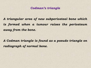 Codmann Triangle Classical signs in oral and maxillofacial radiology.pptx