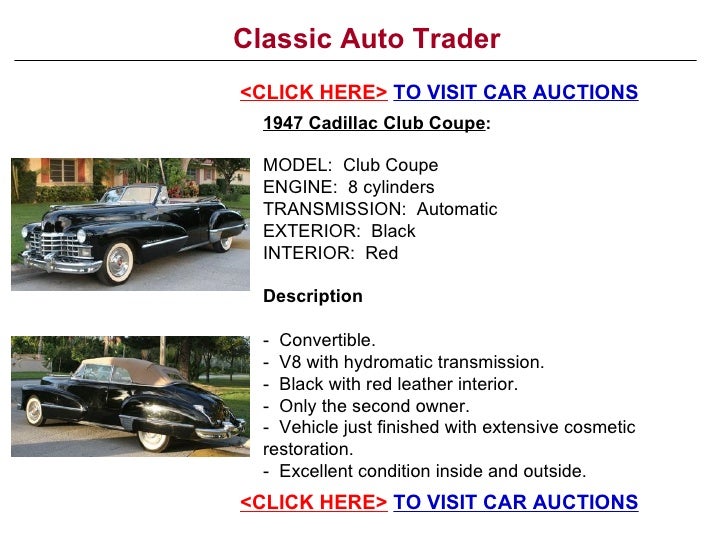 Classic Auto Trader