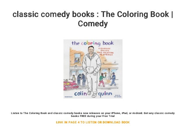 Download Classic Comedy Books The Coloring Book Comedy