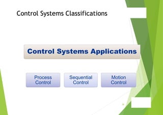 Classic control in industry | PPTX