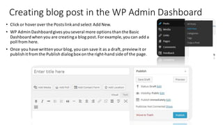 WordPress Classic Dashboard | PDF