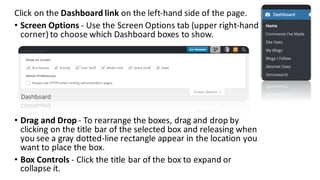WordPress Classic Dashboard | PDF