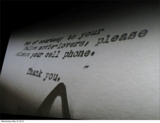 Wednesday, May 19, 2010
 