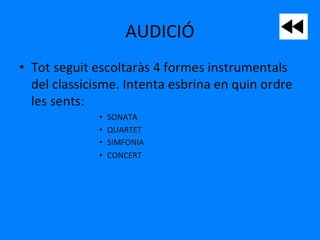 AUDICIÓ
 