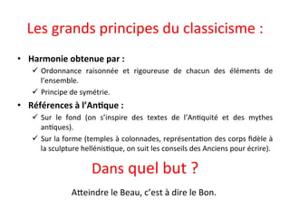 B)	
  La	
  querelle	
  des	
  Anciens	
  et	
  des	
  Modernes	
  
 