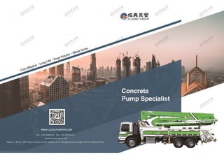 category of concrete pump and trailer pump parts