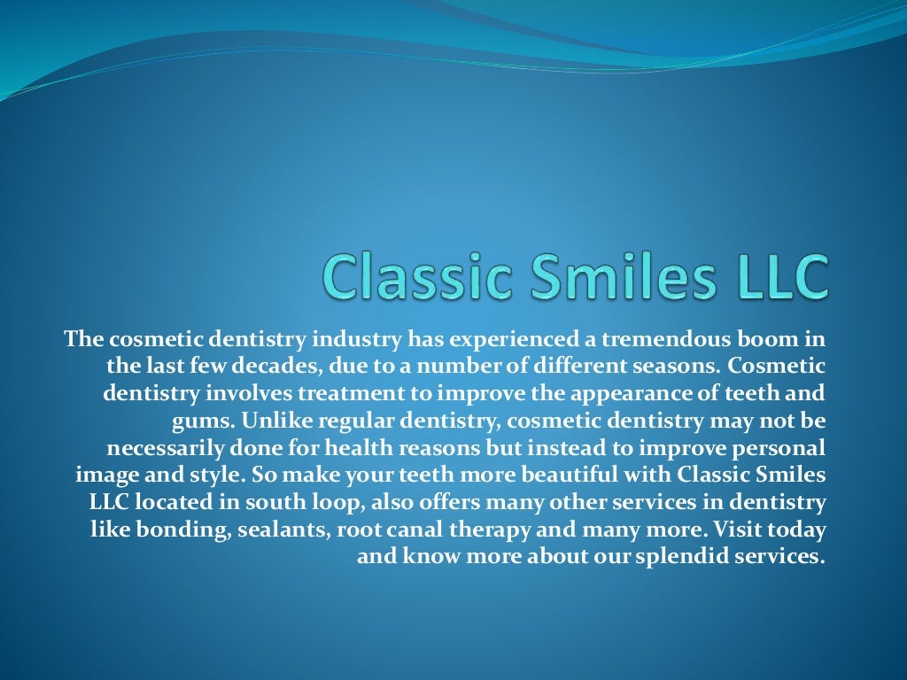 Classic Cosmetic Dentistry in Chicago Smile Dental Chicago