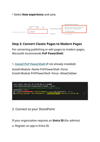 How to Change Classic SharePoint to Modern SharePoint (An Updated Guide ...