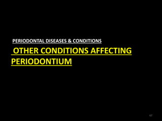 AAP 2017 CLASSIFICATION OF PERIODONTAL DISEASE PART 1 | PPTX