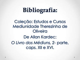 Classificacao da mediunidade