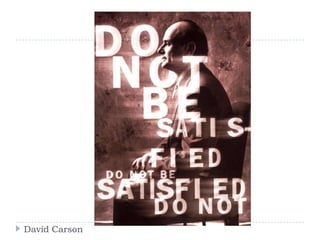 David Carson
 